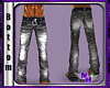 (1NA) Gray Jeans 9170b
