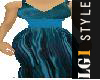 LG1 Turquoise Gown PF