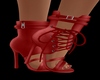 Red Ankle Boots