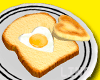 Toast Egg Heart  II