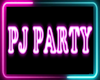 PJ party sign