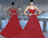 Velvet Holiday Dress Red