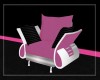 Pink & Silver Chair