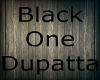 Black One Dupatta