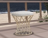 Beach bung Ratan table