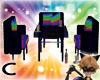 (C) Rainbow Dance Table