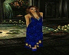 Blue StonePrint Dress