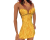 Sexy Short Yellow Dress