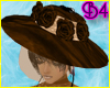 *B4* Lady In Brown Hat