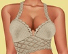 Crochet Dress | Nude