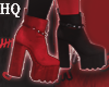 HQ ❖ Red/Black Boots