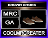 BROWN SHOES