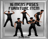 16 Men's Poses ~ Furn