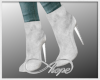 Suede Bootie - Lt Grey