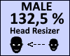 Head Scaler 132,5% Male