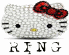 bling kitty ring