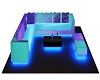 Neon Glow GameRoomCouch