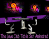 (M) LOVE CLUB Table Set