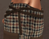 Drop Crotch Tweed Pants