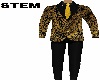 STEM Suit +Tie BlackGold
