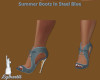 Steel Blue Summer Boots