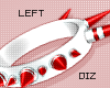 !!D Arm Spike Red L L