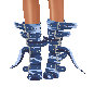milutary blue shoes