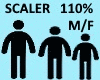 110 % Scaler