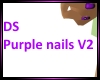 DS Purple nails