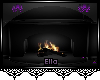 [Ella] Purple Fireplace