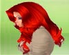 Red Model Hair Vermelho