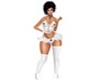 White Playboy Lingeria