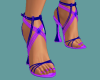 PURPLE/BLUE SUMMER HEELS