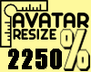 Avatar Resize 2250% MF