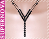 SN. Kia Black Necklace