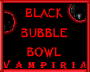 .V. Black Bubble Bowl