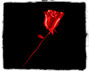 Red Metal Rose (R-H)