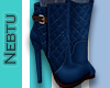 Winter Blue Boots