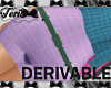 DERIVABLE Belted Shorts