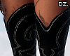 D. Rodeo Boots - Black