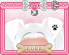🐾 White Pup Ear Paw 5