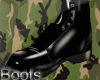 [G]-Militar Black Boots