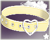 R. Heart choker yellow
