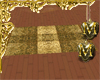 animated golden rug