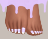 Dainty Feet-Lilac Nails