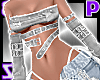 Starbuckle Crop/ Grey