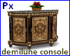 Px Demilune console