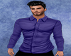 Mens Purple Dress Shirt