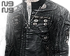 ♱ zip leather