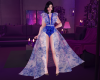 {INF}Blue half gown